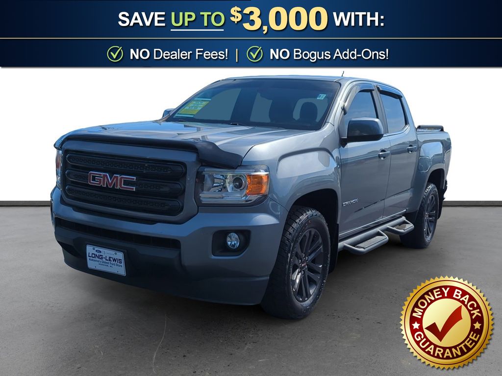 Gray (Satin Steel Metallic) 2020 GMC Canyon SLE Crew Cab RWD Pickup Truck 4X2 8-Speed Automatic