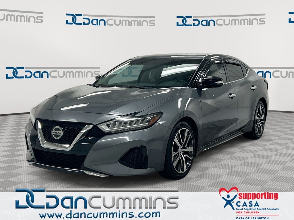 Gray (Gun Metallic) 2019 Nissan Maxima SV FWD Sedan Front-Wheel Drive Continuously Variable Transmission