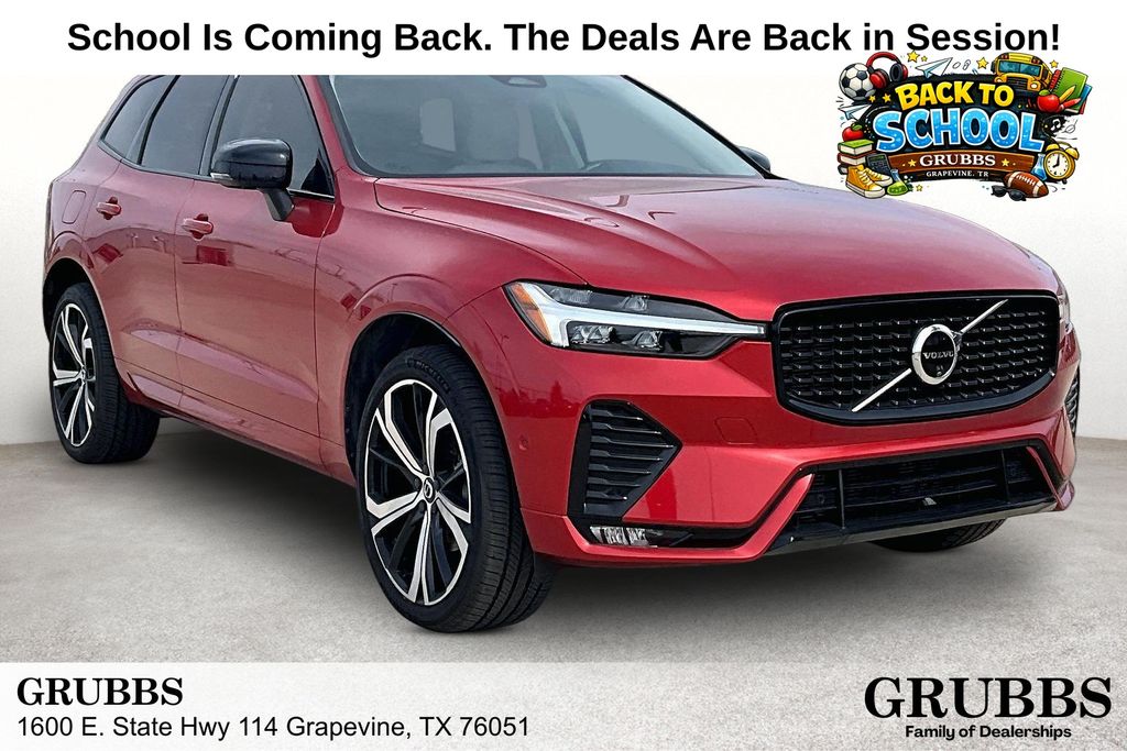 Fusion Red Metallic 2024 Volvo XC60 SUV / Crossover All-Wheel Drive Automatic