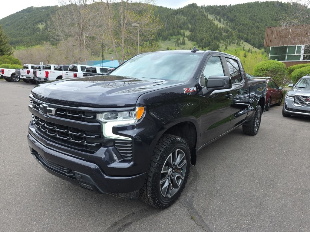 Dark Ash Metallic 2023 Chevrolet Silverado 1500 Pickup Truck Four-Wheel Drive Automatic