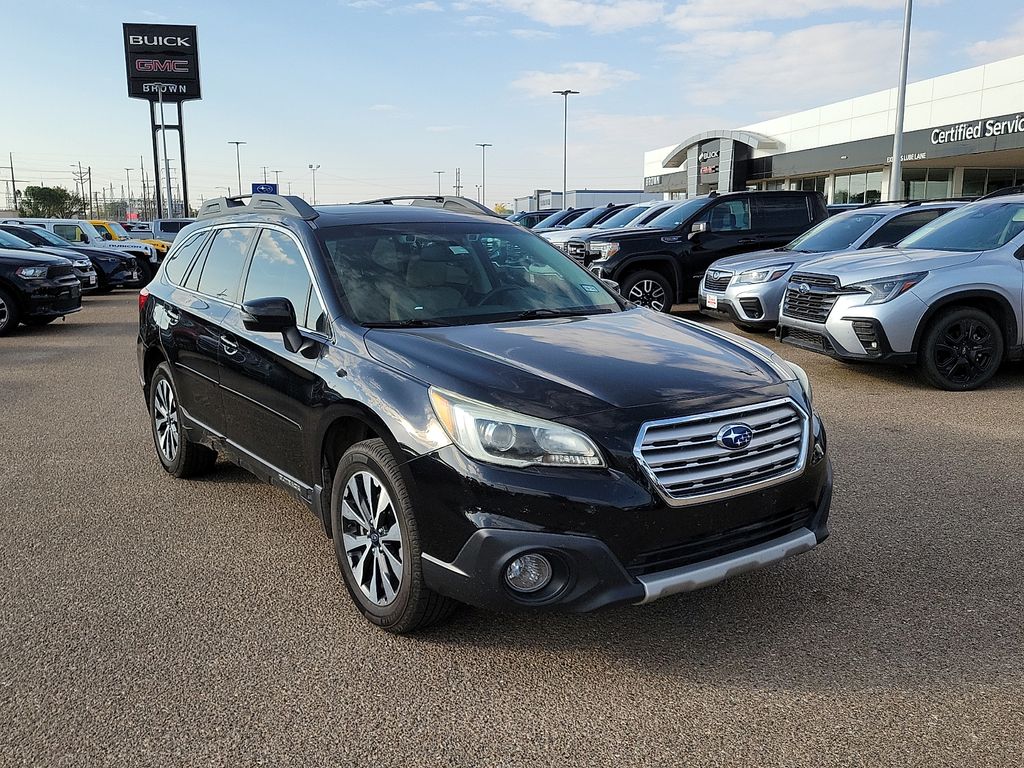 2016 Subaru Outback 3.6R Black at Brown Buick GMC