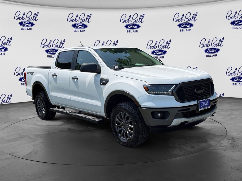 Oxford White 2020 Ford Ranger Pickup Truck Four-Wheel Drive Automatic