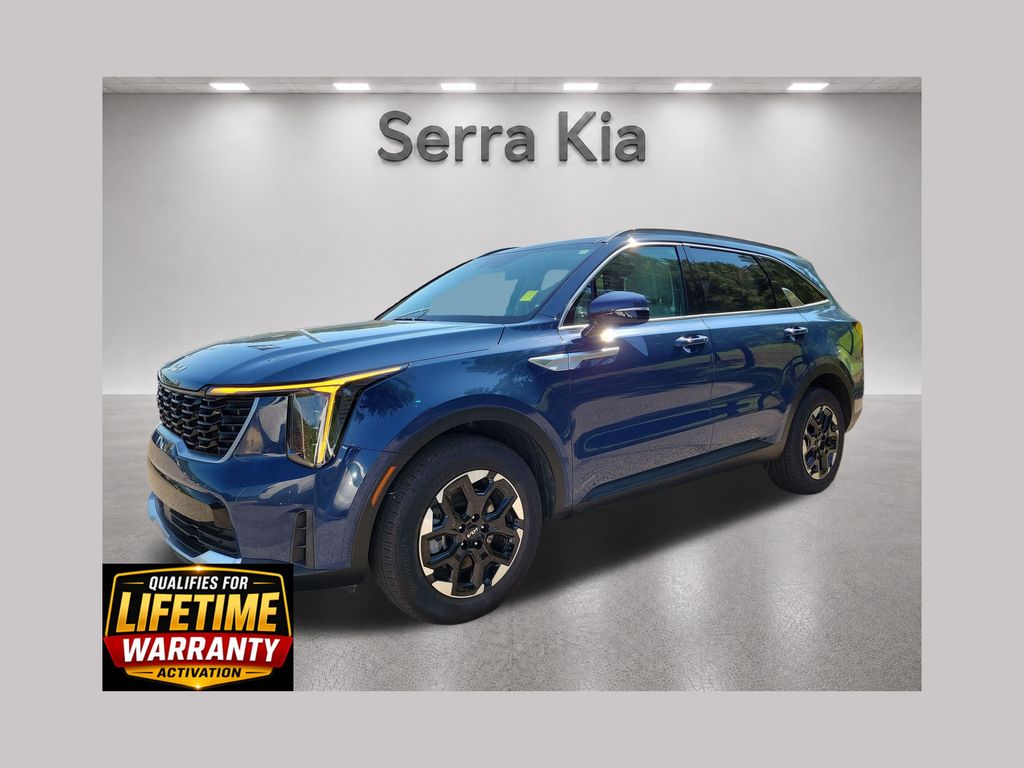 Midnight Lake Blue 2025 Kia Sorento SUV / Crossover Front-Wheel Drive 8-Speed Automatic