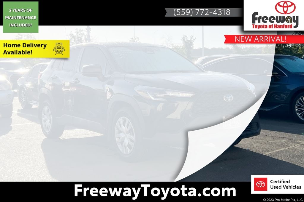 Jet Black 2023 Toyota Corolla Cross L FWD SUV / Crossover Front-Wheel Drive Continuously Variable Transmission
