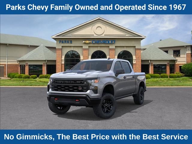 Sterling Gray Metallic 2026 Chevrolet Silverado 1500 Pickup Truck Four-Wheel Drive 10-Speed Automatic