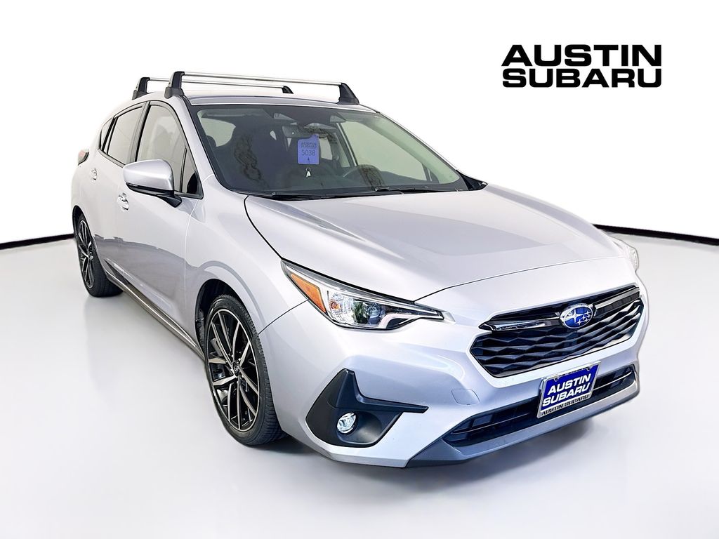 Ice Silver Metallic 2024 Subaru Impreza Wagon All-Wheel Drive Continuously Variable Transmission