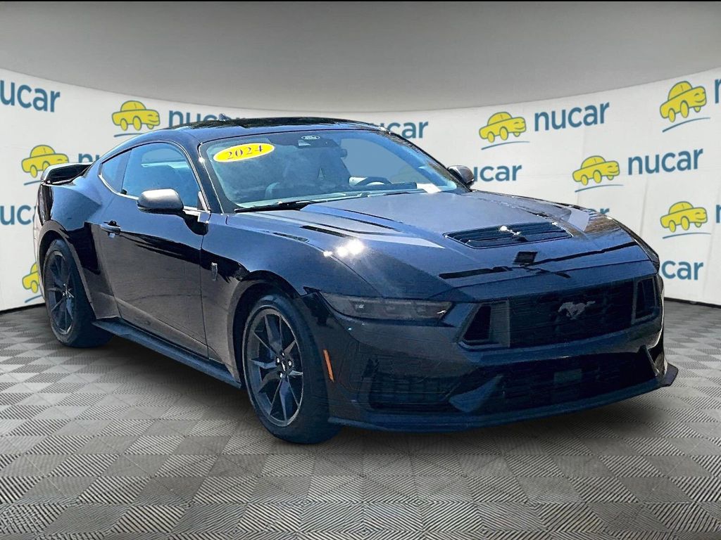 Shadow Black 2024 Ford Mustang Dark Horse Fastback RWD Coupe Rear-Wheel Drive Automatic