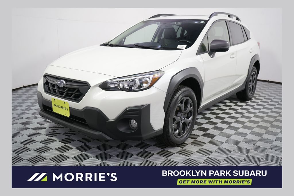 Crystal White Pearl 2023 Subaru Crosstrek SUV / Crossover All-Wheel Drive Continuously Variable Transmission