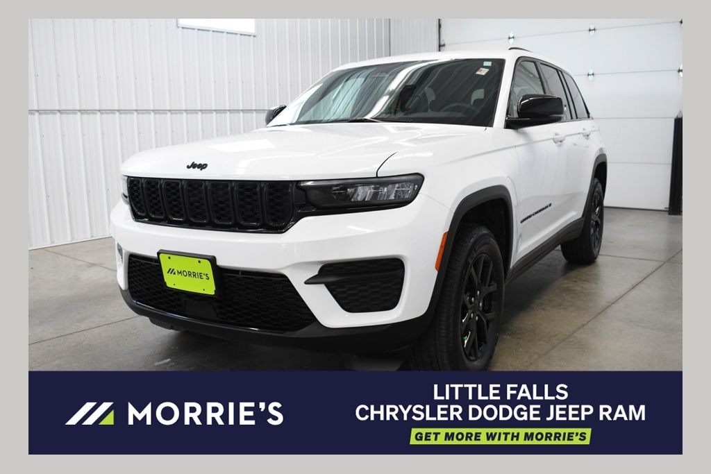 Bright White Clearcoat 2025 Jeep Grand Cherokee SUV / Crossover Four-Wheel Drive 8-Speed Automatic