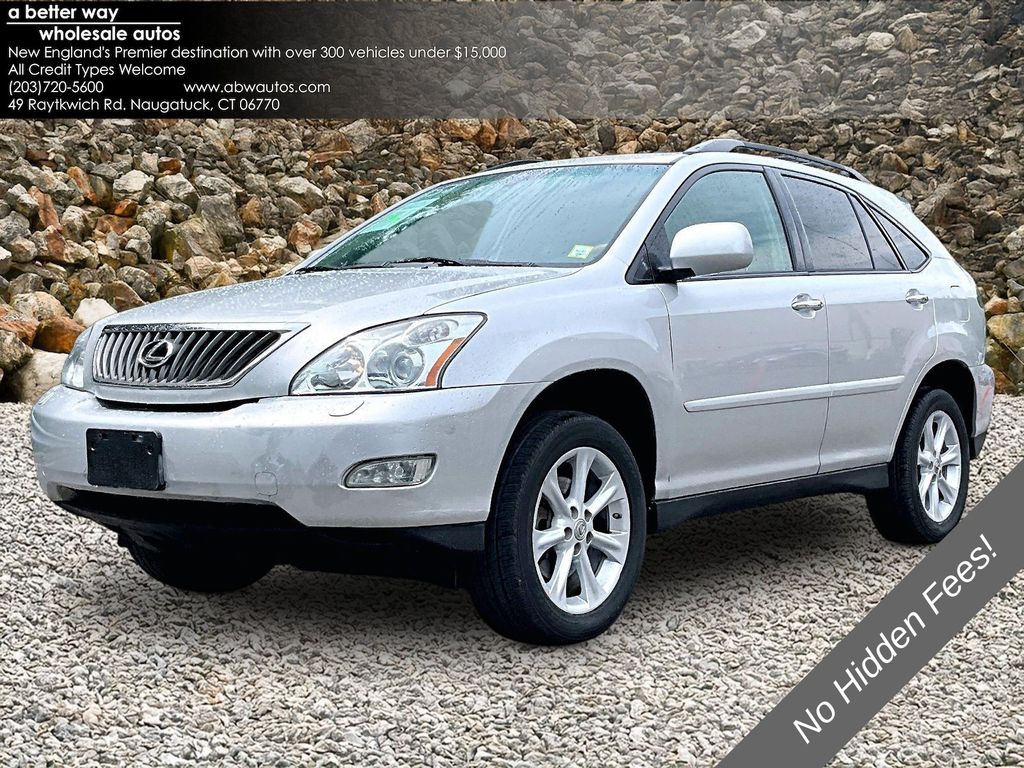 Silver 2009 Lexus RX SUV / Crossover All-Wheel Drive 5-Speed Automatic Overdrive