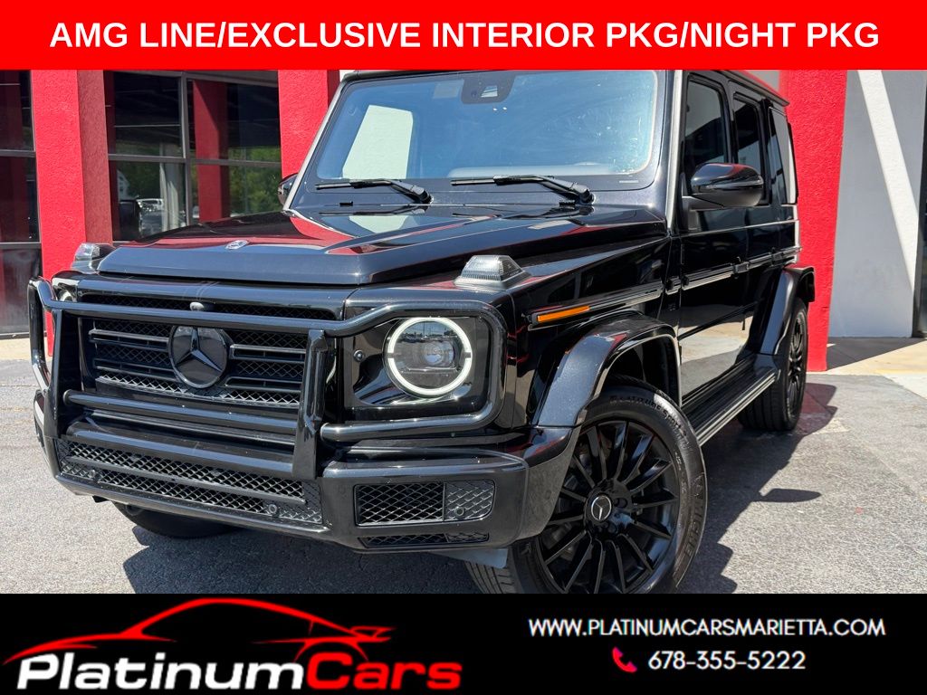 Black 2021 Mercedes-Benz G-Class SUV / Crossover All-Wheel Drive 9-Speed Automatic