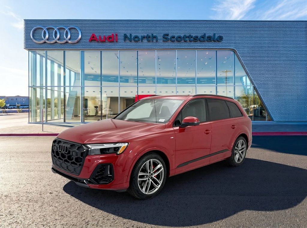 Chili Red Metallic 2026 Audi Q7 SUV / Crossover All-Wheel Drive 8-Speed Automatic
