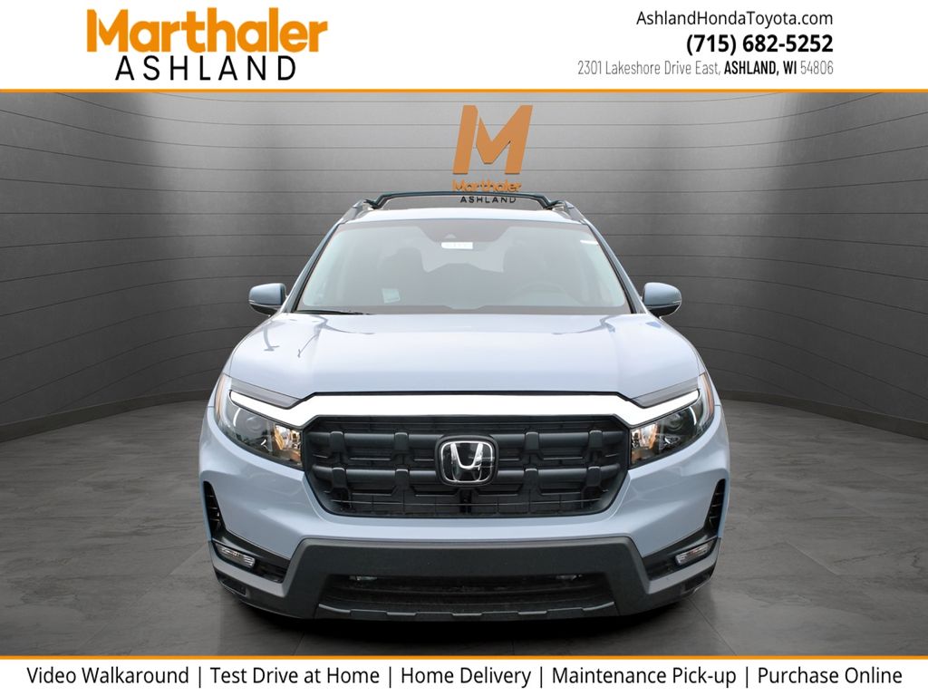 Sonic Gray Pearl 2026 Honda Ridgeline Pickup Truck All-Wheel Drive 9-Speed Automatic