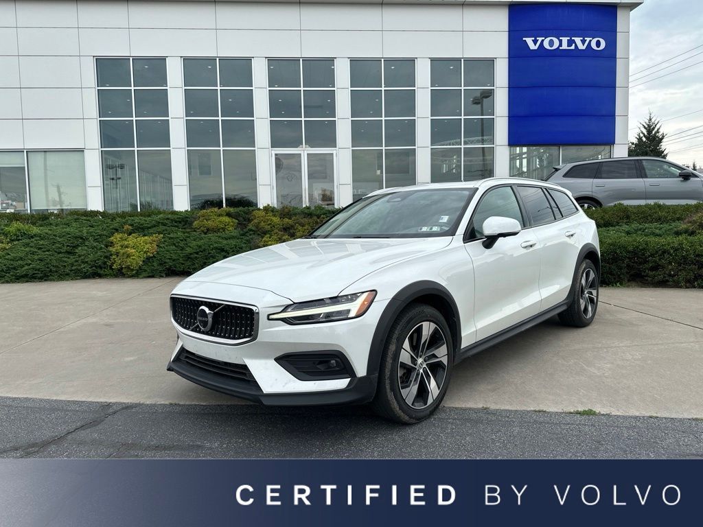 Crystal White 2024 Volvo V60 Wagon All-Wheel Drive Automatic