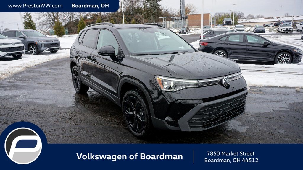 2026 Volkswagen Taos 1.5T SE Black