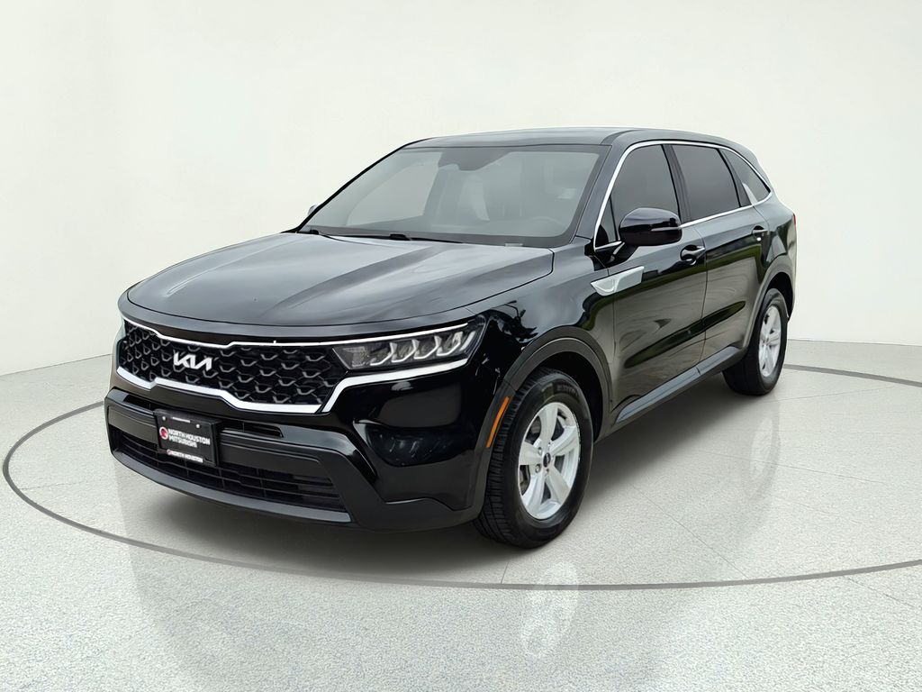 Ebony Black 2022 Kia Sorento SUV / Crossover Front-Wheel Drive 8-Speed Automatic