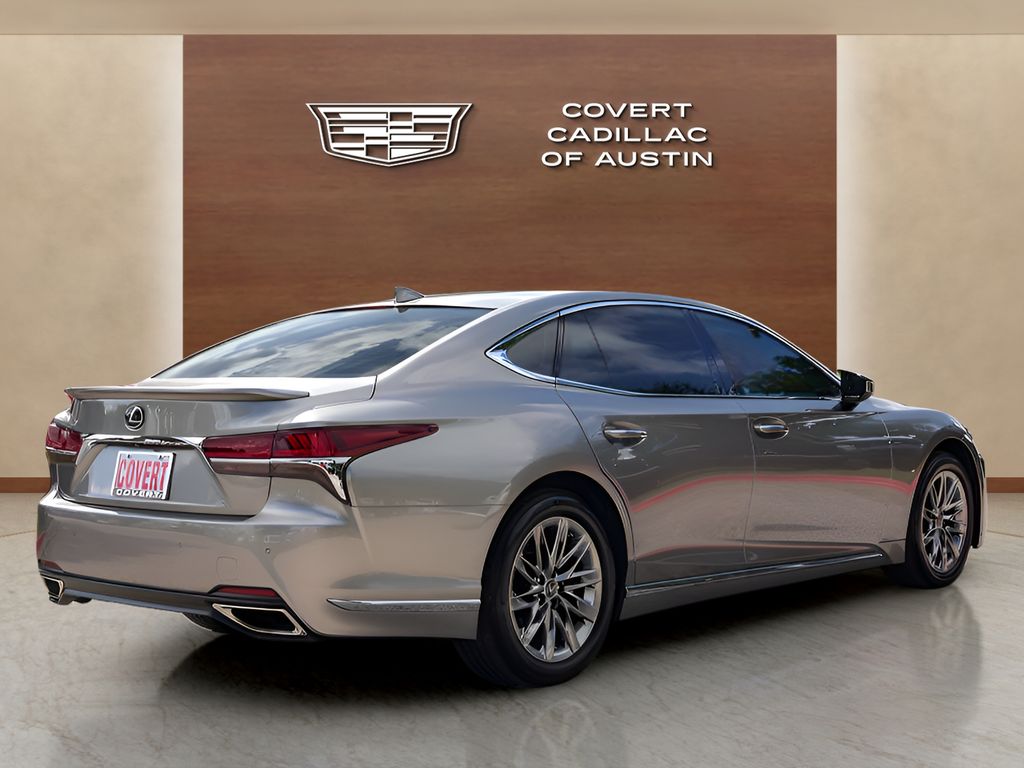 Used 2018 Silver Lexus 500 Base image 4