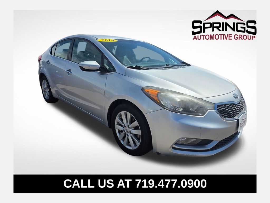 Bright Silver 2014 Kia Forte EX Sedan Front-Wheel Drive 6-Speed Automatic