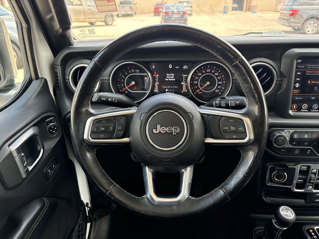 2018 Jeep Wrangler Unlimited Sahara White at Emmons Autoplex