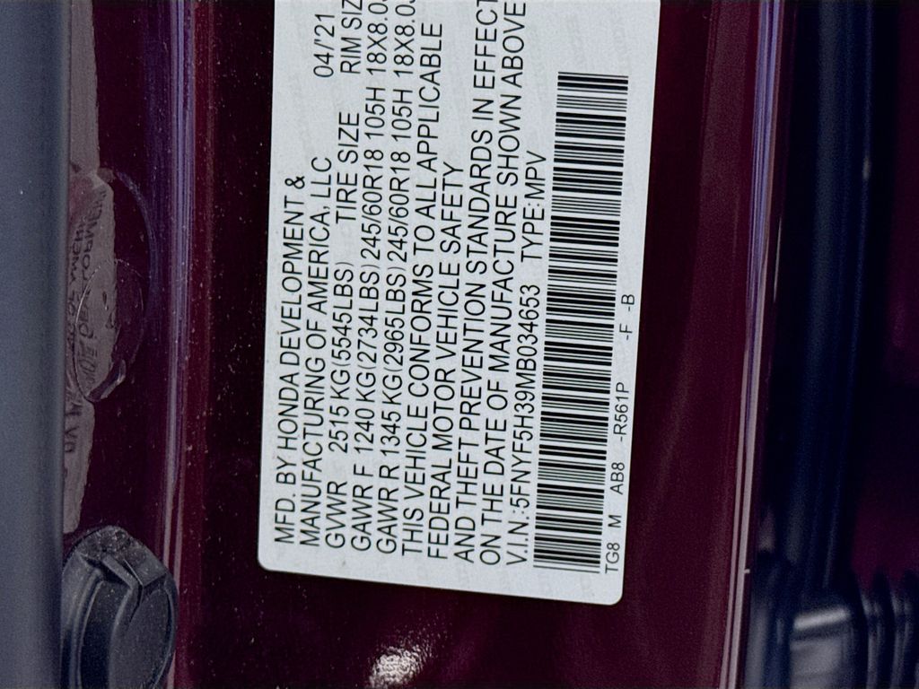 Used Car 2021 Honda Pilot  Ex For Sale Under $20,000 In Austin, Texas