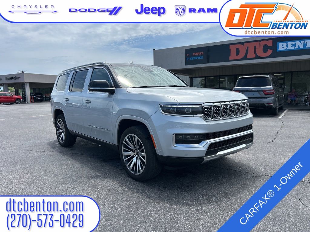 Silver Zynith 2025 Jeep Grand Wagoneer 4WD SUV / Crossover Four-Wheel Drive 8-Speed Automatic