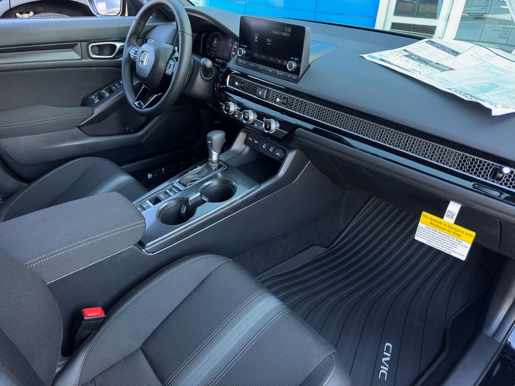 2026 Honda Civic Sport Black at Classic Honda Galveston