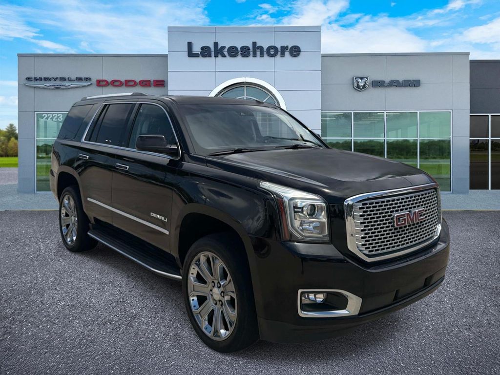 Onyx Black 2015 GMC Yukon SUV / Crossover 4X2 6-Speed Automatic Overdrive