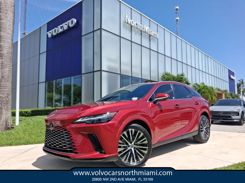 Matador Red Mica 2024 Lexus RX Hybrid SUV / Crossover All-Wheel Drive Continuously Variable Transmission