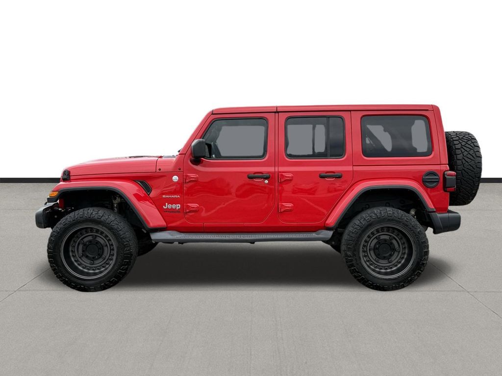2018 Jeep Wrangler Unlimited Sahara Red at Classic Elite Chevrolet Sugar Land