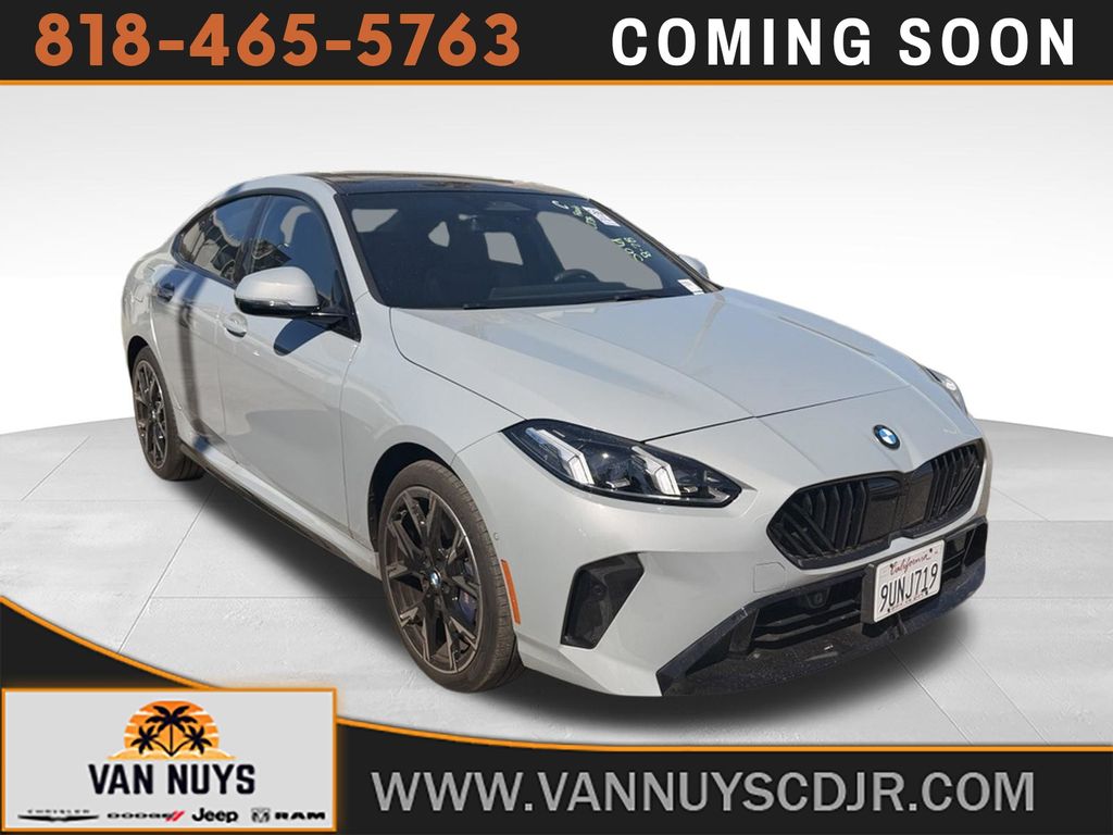 Gray Metallic 2026 BMW 2 Series Sedan Front-Wheel Drive 7-Speed Automatic