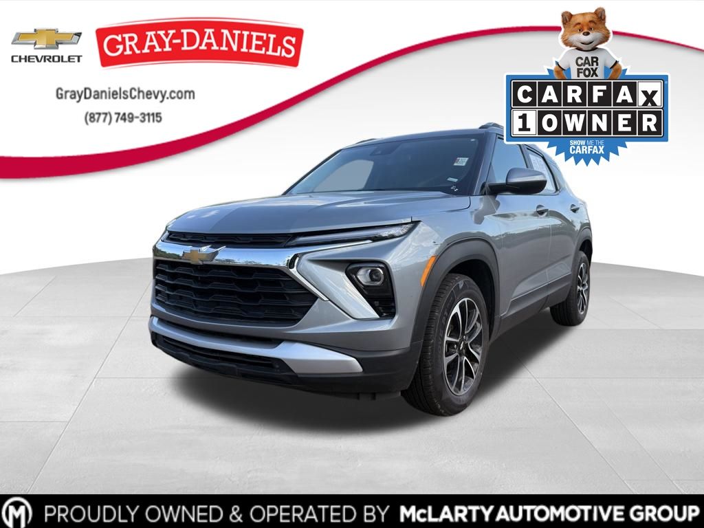 Sterling Gray Metallic 2025 Chevrolet Trailblazer LT FWD SUV / Crossover Front-Wheel Drive Continuously Variable Transmission
