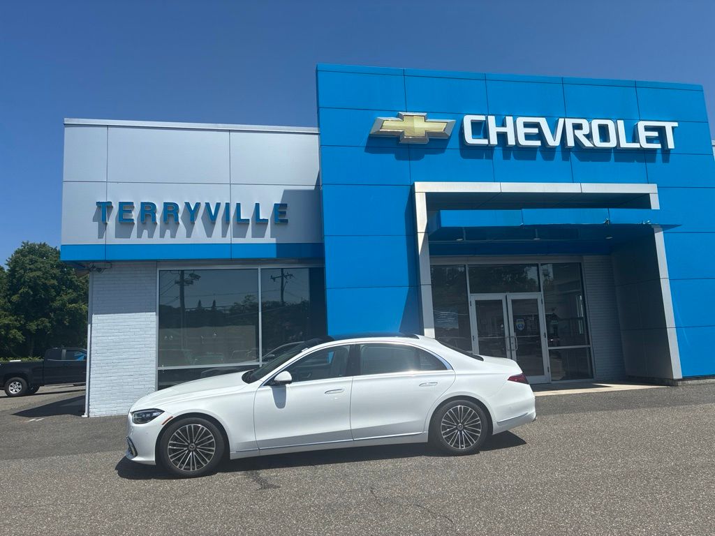 White 2026 Mercedes-Benz S-Class Sedan All-Wheel Drive 9-Speed Automatic