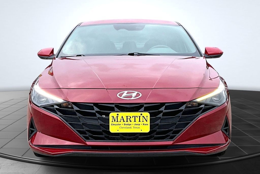 2021 Hyundai Elantra SEL Red at AutoSavvy Houston Southwest
