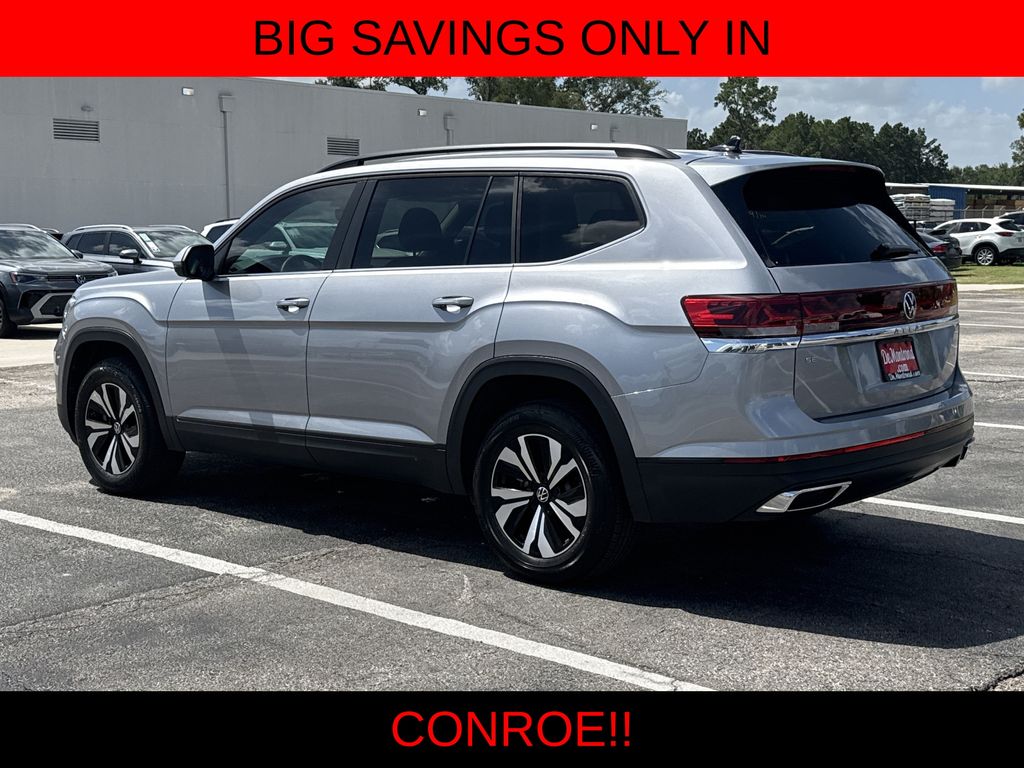 2024 Volkswagen Atlas 2.0T SE Silver at DeMontrond Mazda