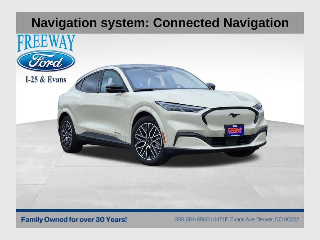 Desert Sand 2025 Ford Mustang Mach-E Premium AWD SUV / Crossover All-Wheel Drive Automatic