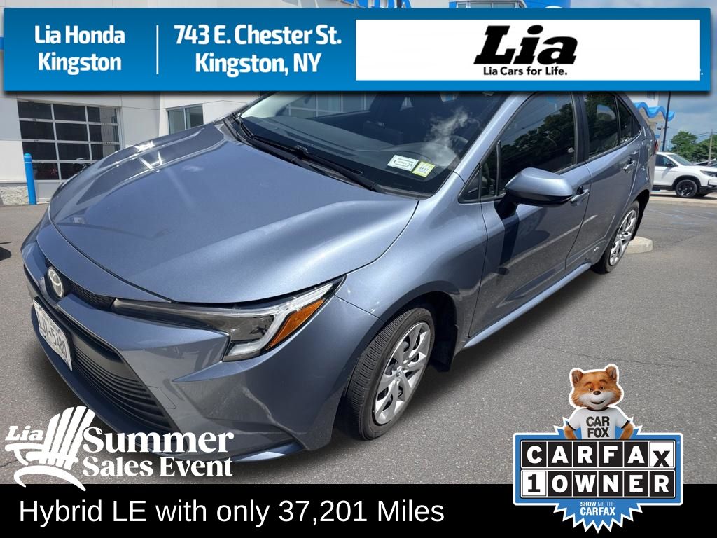 Celestite 2024 Toyota Corolla Hybrid Sedan All-Wheel Drive Continuously Variable Transmission