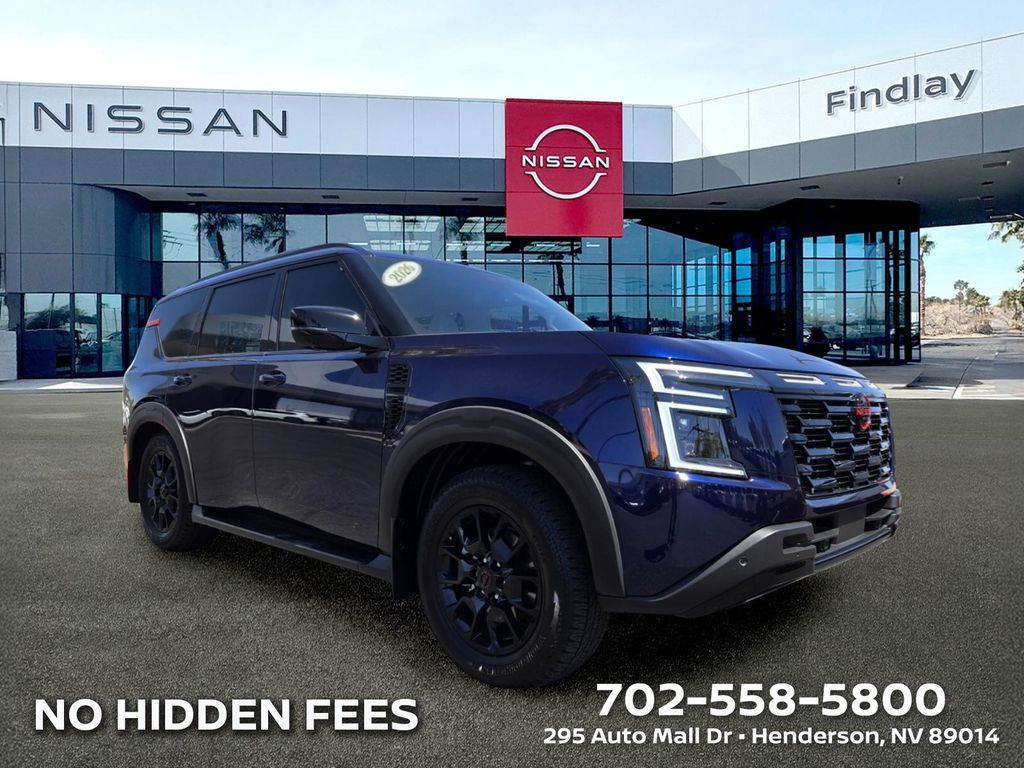 Deep Ocean Blue Pearl 2026 Nissan Armada PRO-4X 4WD SUV / Crossover Four-Wheel Drive 9-Speed Automatic