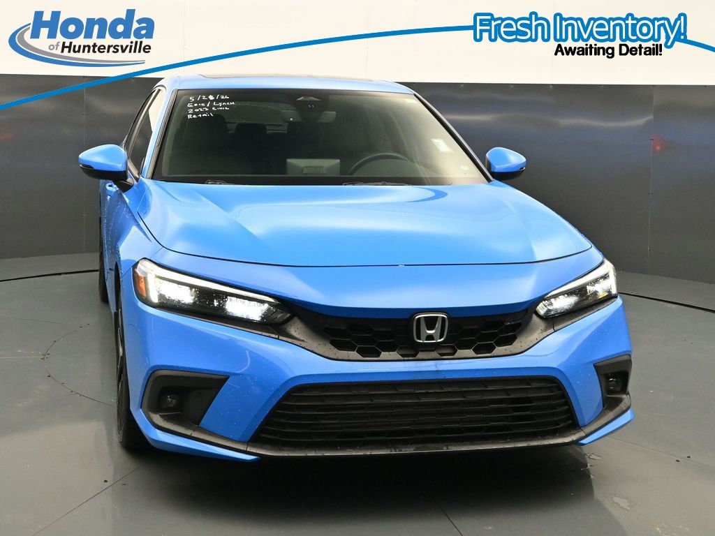 Boost Blue Pearl 2023 Honda Civic Hatchback Sport Touring FWD Hatchback Front-Wheel Drive Continuously Variable Transmission