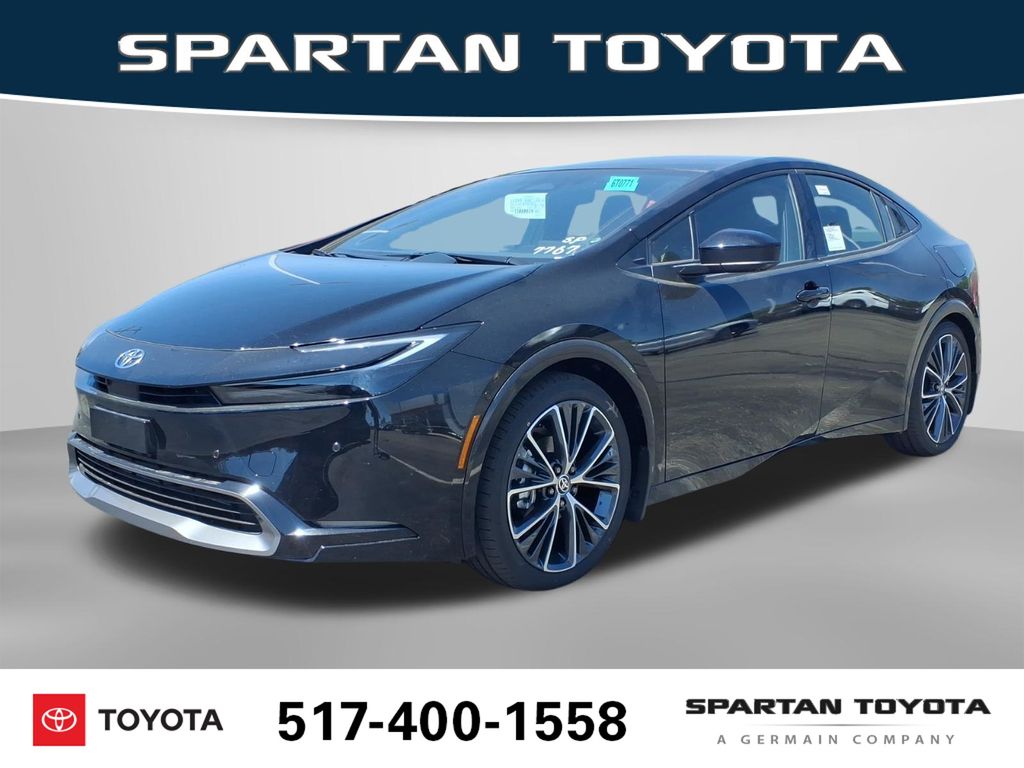 Midnight Black Metallic 2026 Toyota Prius Hatchback All-Wheel Drive Continuously Variable Transmission