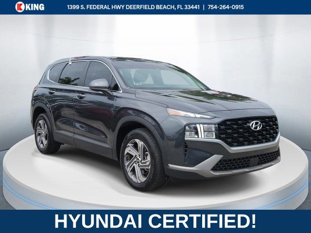 Portofino Gray 2023 Hyundai Santa Fe SUV / Crossover Front-Wheel Drive 8-Speed Automatic