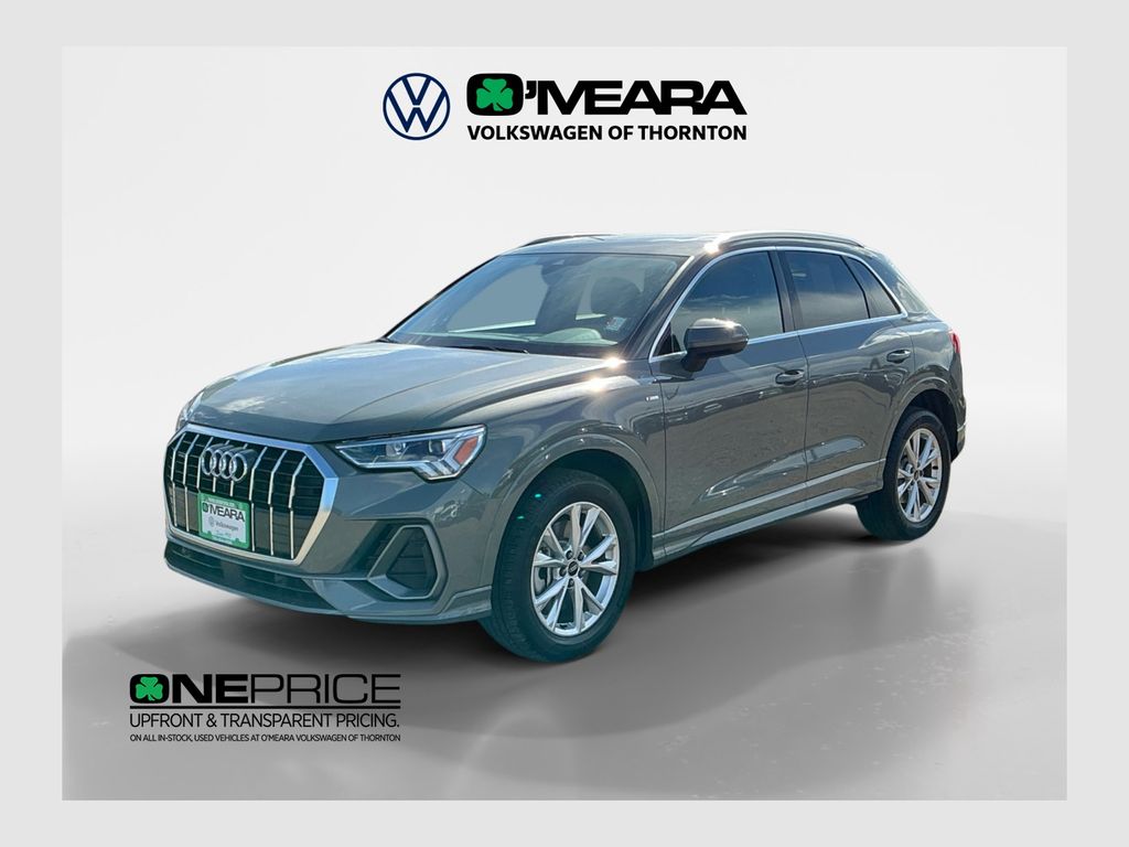 Chronos Gray Metallic 2025 Audi Q3 SUV / Crossover All-Wheel Drive 8-Speed Automatic