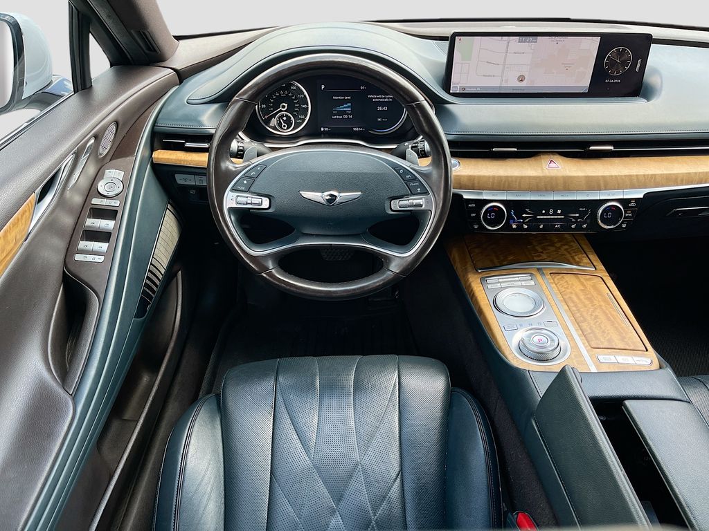 2021 Genesis G80 2.5T White at AutoSavvy Houston Northwest