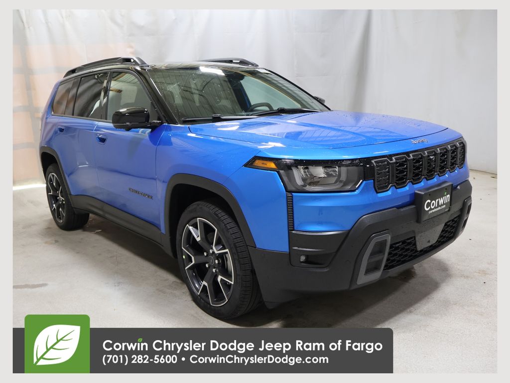 Hydro Blue Pearlcoat 2026 Jeep Cherokee SUV / Crossover Four-Wheel Drive Continuously Variable Transmission