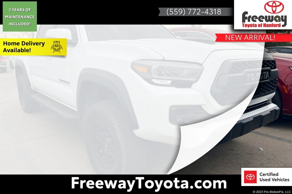 Ice Cap 2023 Toyota Tacoma Pickup Truck Four-Wheel Drive 6-Speed Automatic