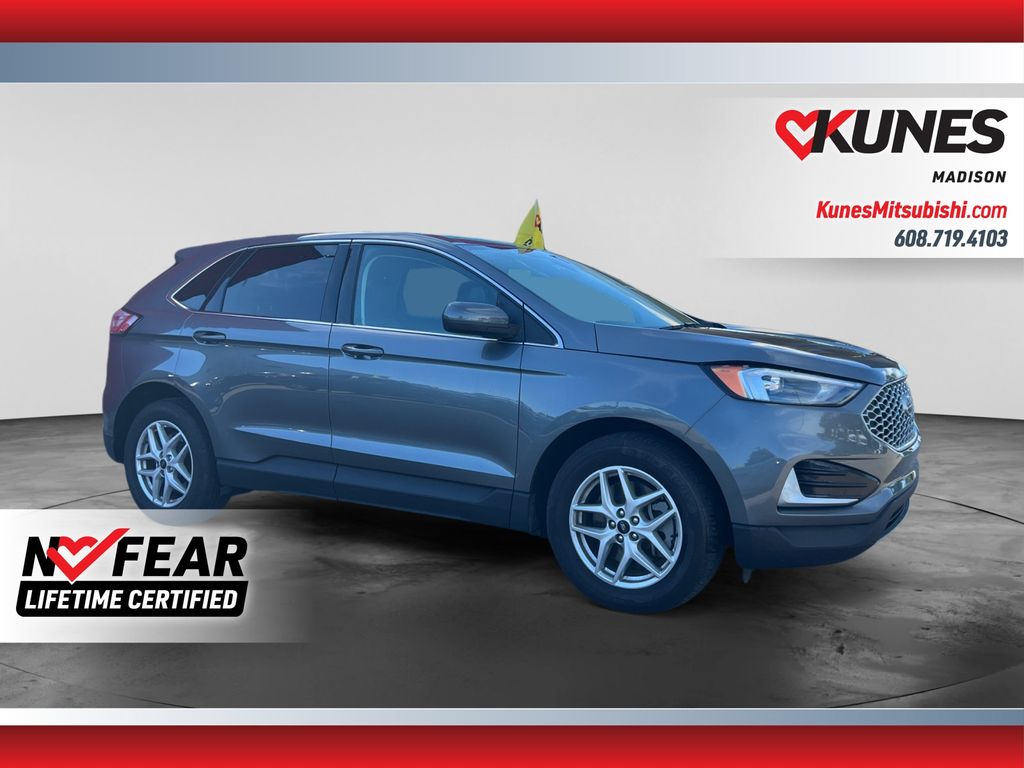 Gray Metallic 2024 Ford Edge SUV / Crossover All-Wheel Drive 8-Speed Automatic