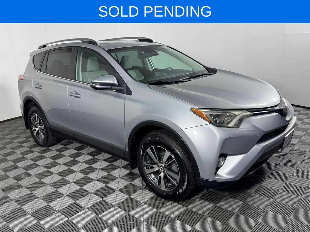Silver Sky Metallic 2017 Toyota RAV4 SUV / Crossover All-Wheel Drive 6-Speed Automatic