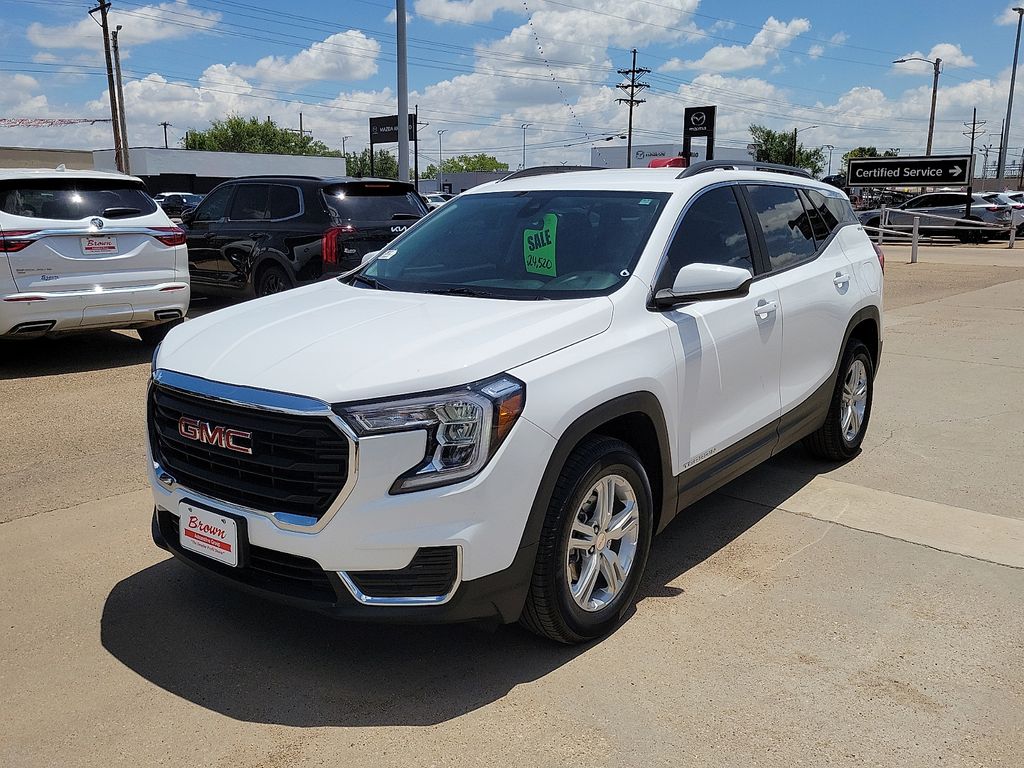 2024 GMC Terrain SLE White at Brown Honda
