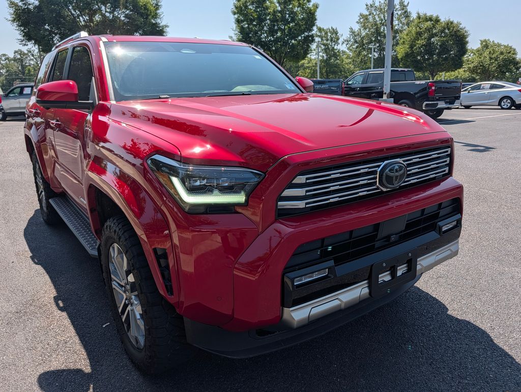 Red 2025 Toyota 4Runner SUV / Crossover All-Wheel Drive 8-Speed Automatic