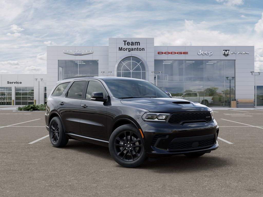 DB Black Crystal Clearcoat 2025 Dodge Durango R/T Plus AWD SUV / Crossover All-Wheel Drive 8-Speed Automatic