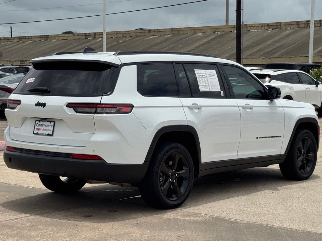 2023 Jeep Grand Cherokee L Altitude White/off-white at River Oaks CDJR